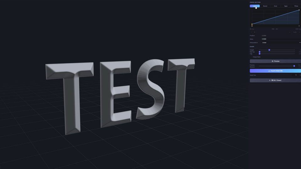 PathOffset Pro v2 Chisel 3D demo